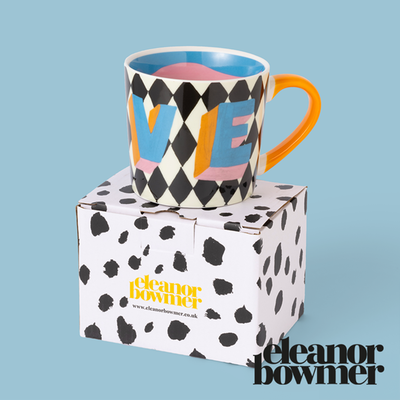 Eleanor Bowmer Love Harlequin Mug & Gift Box