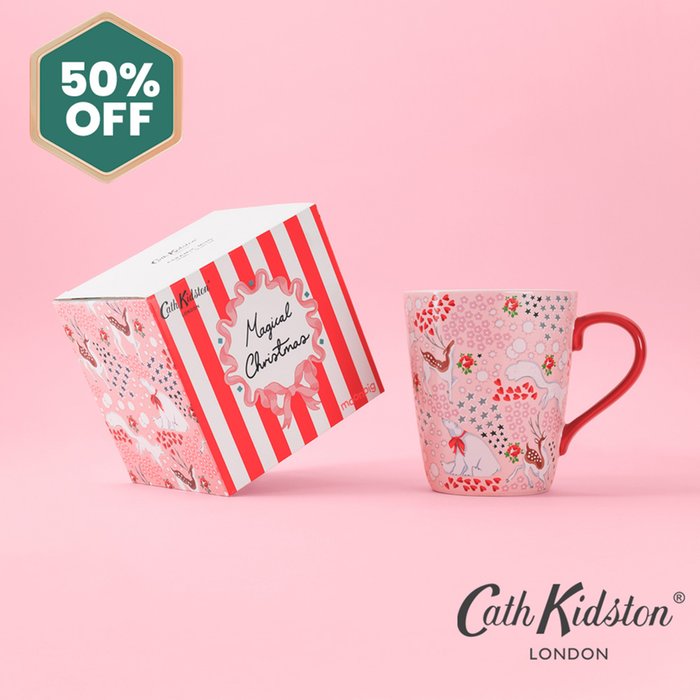 Cath Kidston Christmas Ditsy Print Stanley Mug