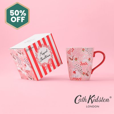 Cath Kidston Christmas Ditsy Print Stanley Mug
