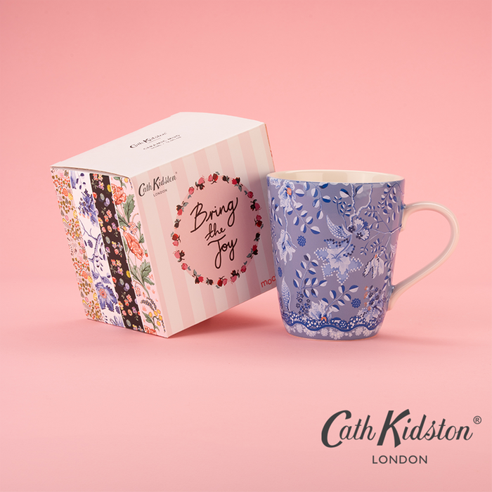 Cath Kidston Lilac Floral Stanley Mug