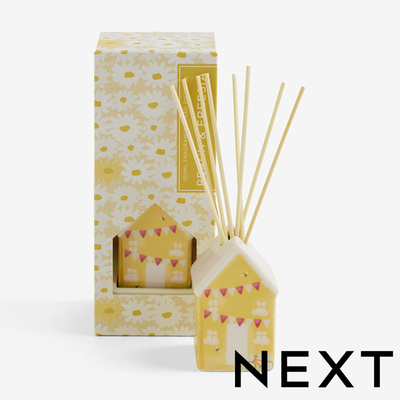 NEXT Peach and Freesia 100ml Daisy Fragranced Reed Diffuser