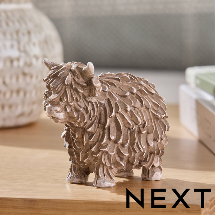NEXT Mini Hamish The Highland Cow Ornament