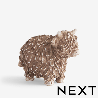 NEXT Mini Hamish The Highland Cow Ornament