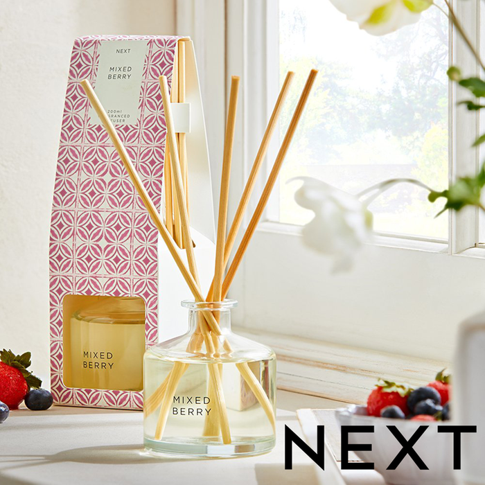 NEXT Mixed Berry 200ml Fragranced Reed Diffuser