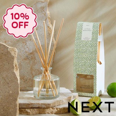 NEXT Citrus Bergamot 200ml Fragranced Reed Diffuser
