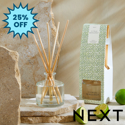 NEXT Citrus Bergamot 200ml Fragranced Reed Diffuser