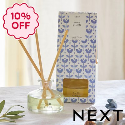 NEXT Linen 70ml Fragranced Reed Diffuser