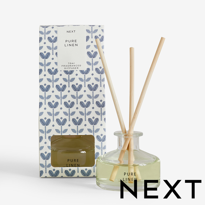 NEXT Linen 70ml Fragranced Reed Diffuser