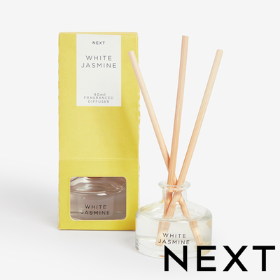 NEXT White Jasmine 40ml Fragranced Reed Diffuser