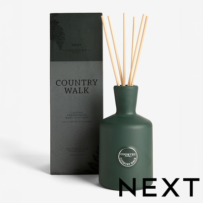 NEXT Country Walk Pine and Eucalyptus 400ml Fragranced Reed Diffuser