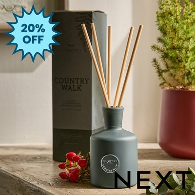 NEXT Country Walk Pine and Eucalyptus 170ml Fragranced Reed Diffuser