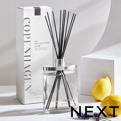 NEXT Collection Luxe Copenhagen Bergamot Tonka 400ml Fragranced Diffuser Refill