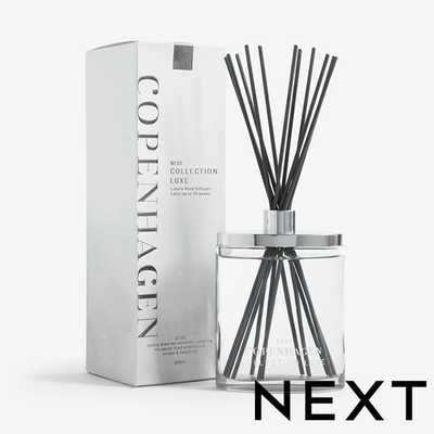 NEXT Collection Luxe Copenhagen Bergamot Tonka 400ml Fragranced Diffuser Refill