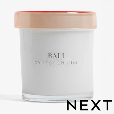 NEXT Yellow Collection Luxe Bali Tropical Coconut Scented Candle