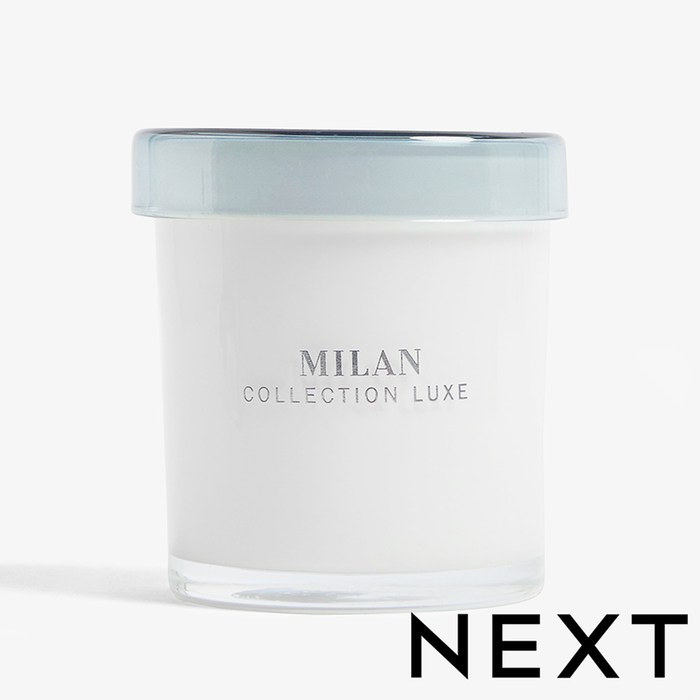 NEXT Blue Collection Luxe Milan Apple and Magnolia Scented Candle