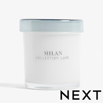 NEXT Blue Collection Luxe Milan Apple and Magnolia Scented Candle