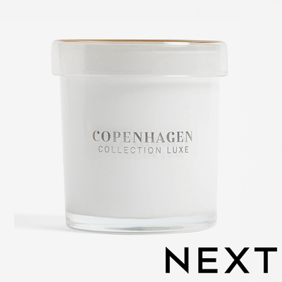 NEXT Natural Collection Luxe Copenhagen Bergamot Tonka Scented Candle