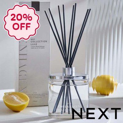 NEXT Collection Luxe Copenhagen Bergamot Tonka 170ml Fragranced Diffuser Refill