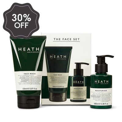 Heath Face Wash and Moisturiser Face Set
