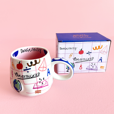 Dangerously Overeducated! Mug & Gift Box