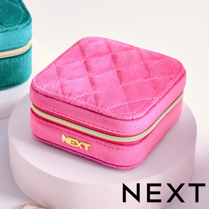 NEXT Mini Square Travel Jewellery Box