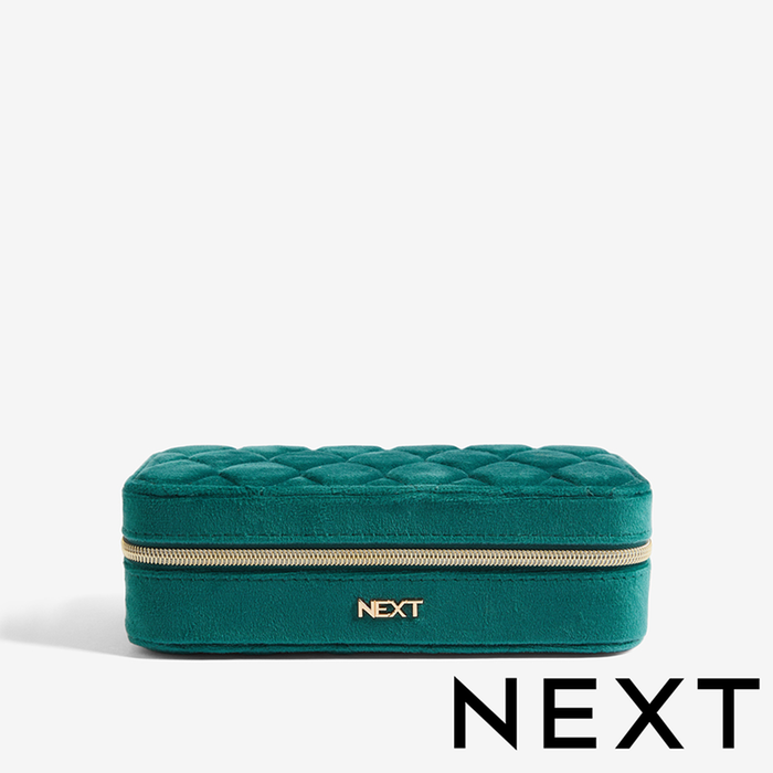 NEXT Velour Travel Jewellery Box