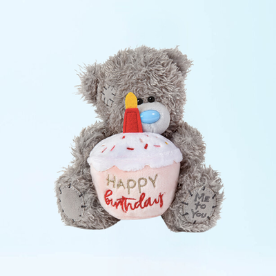 Tatty Teddy Happy Birthday Cupcake Bear