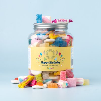 Happy Birthday Giant 1kg Tub