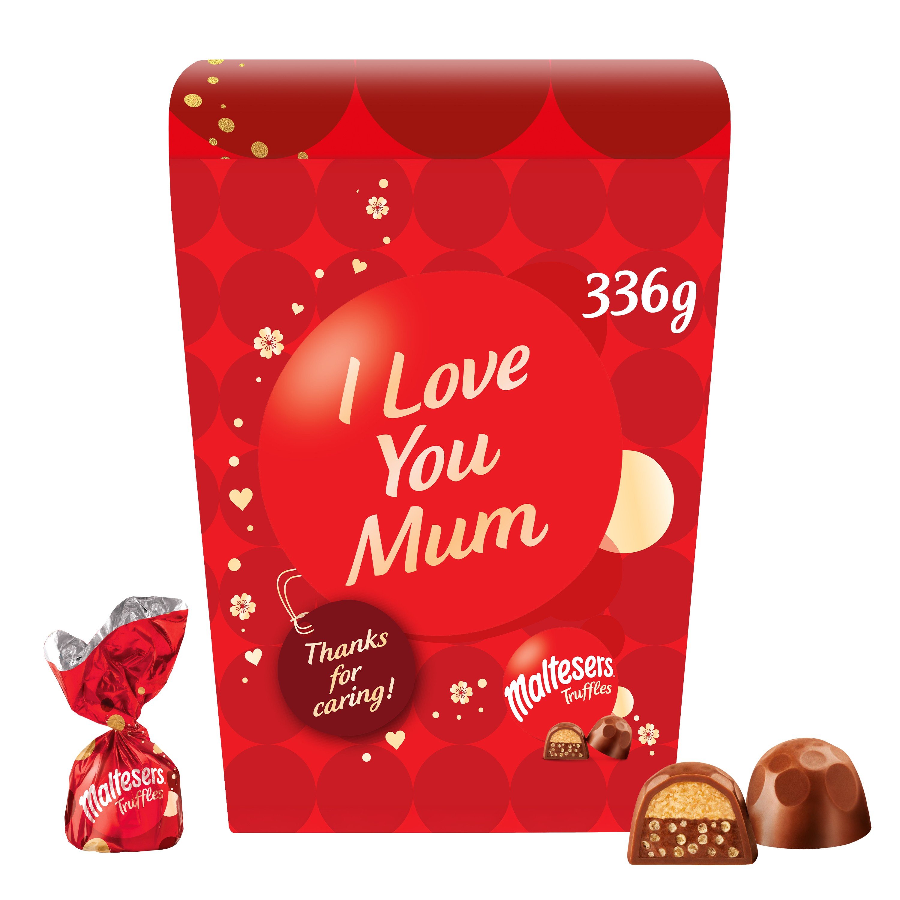 Maltesers Chocolate Truffles 'i Love You Mum' Gift Box 336G