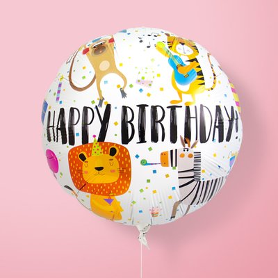 Happy Birthday Party Animal Balloon