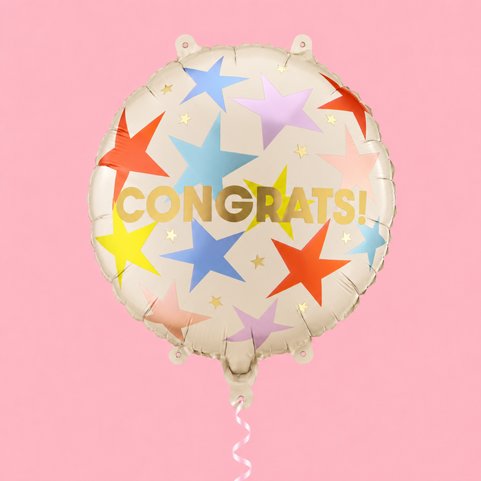 18 Congrats Star Balloon