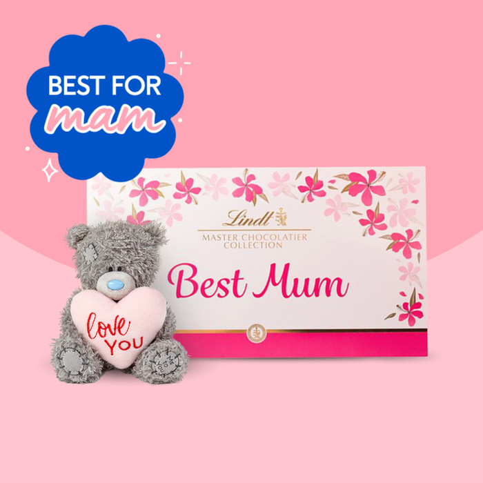 Tatty Teddy & Lindt Best Mum Chocolate Gift Set