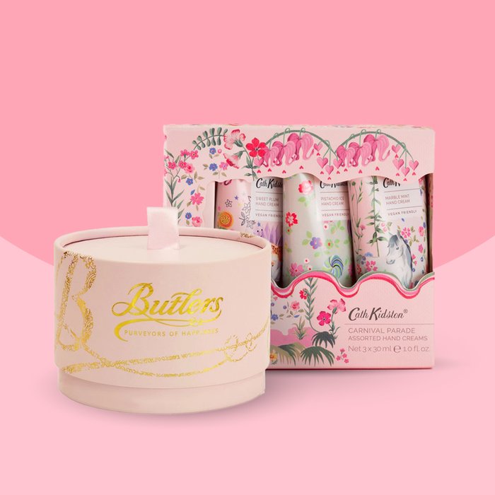 Cath Kidston Hand Cream & Butlers Champagne Chocolate Truffles