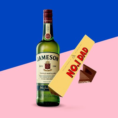 Jameson Irish Whiskey & No.1 Dad Toblerone