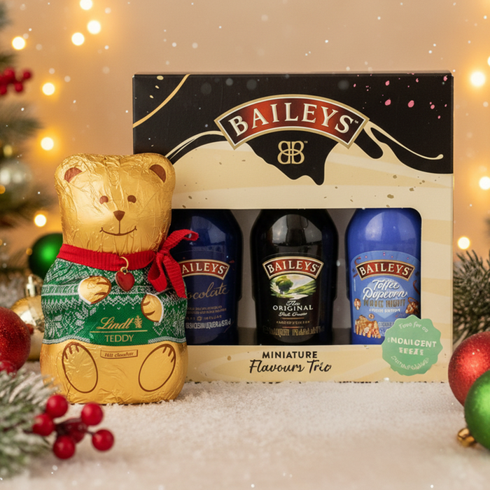 Baileys Trio & Lindt Christmas Teddy