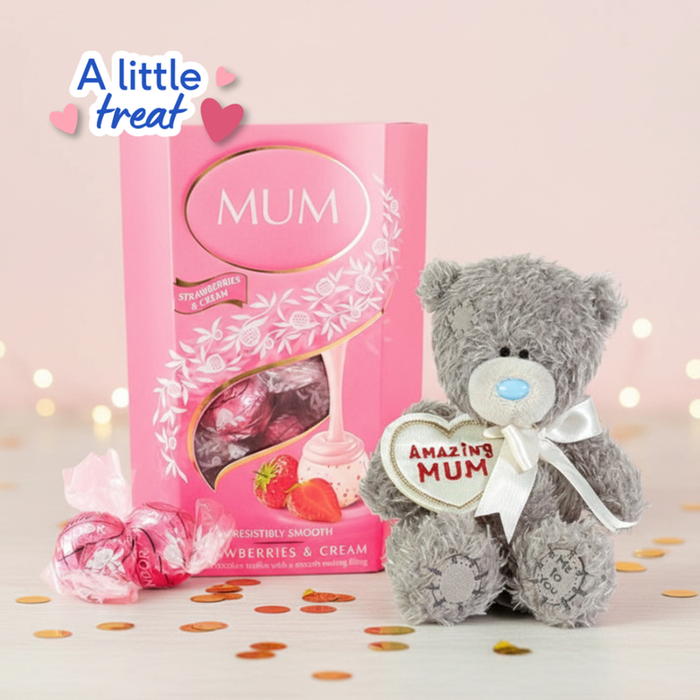 Best Mum Lindt Truffles & Tatty Teddy Amazing Mum Bear