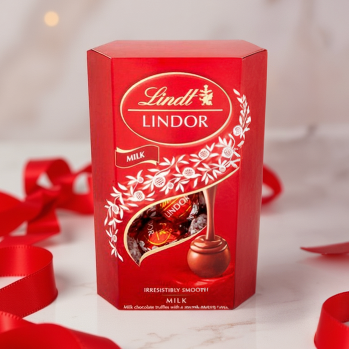 Lindt Lindor Milk Chocolate Truffles Box (200g)