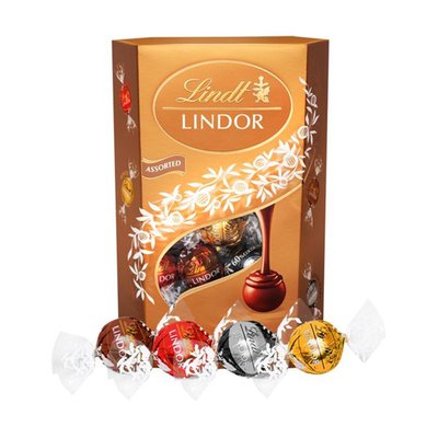 Lindt Lindor Assorted Chocolate Truffles Box (337g)