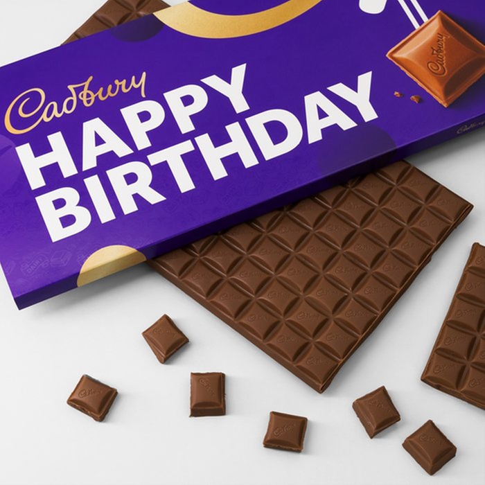 Cadbury Dairy Milk Happy Birthday Giant Bar (850g)