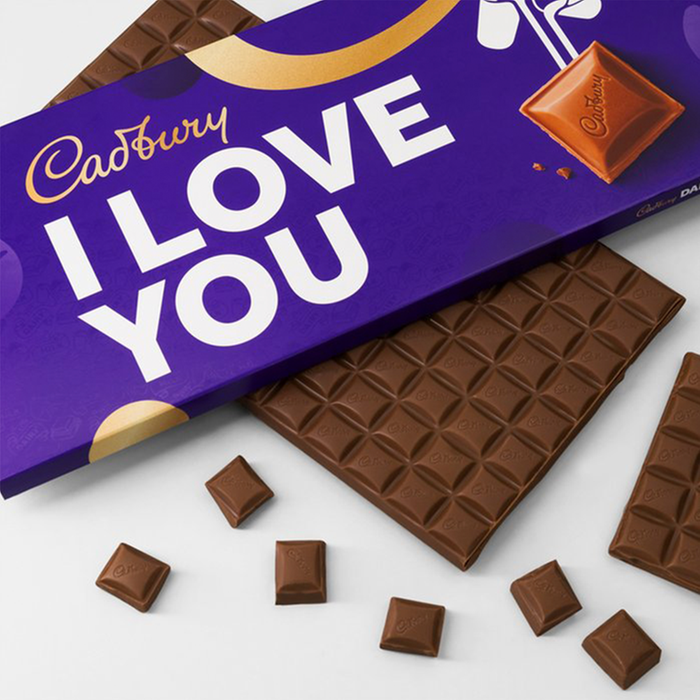 Cadbury Dairy Milk I Love You Giant Bar (850g)