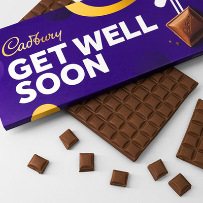 Cadbury Dairy Milk Get Well Soon Giant Bar (850g)