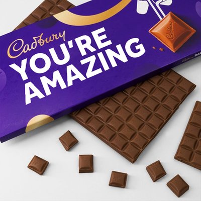 Cadbury Dairy Milk You're Amazing Giant Bar (850g)