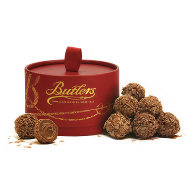 Butlers Chocolate Truffles Red Powder Puff Box 200g