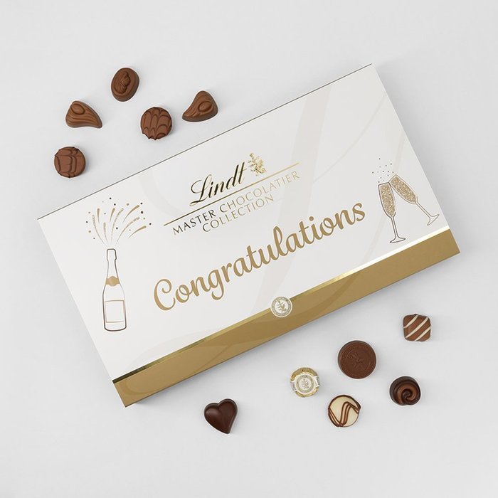 Congratulations Lindt Master Chocolatier Collection 184g