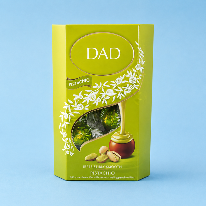 Dad Lindt Lindor Pistachio 200g Cornet
