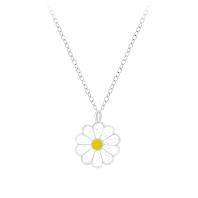 Sterling Silver Daisy Chain Necklace by Kilkenny Silver