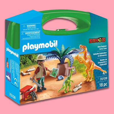 Playmobil Dinosaur Explorer Large Carry Case (70108)