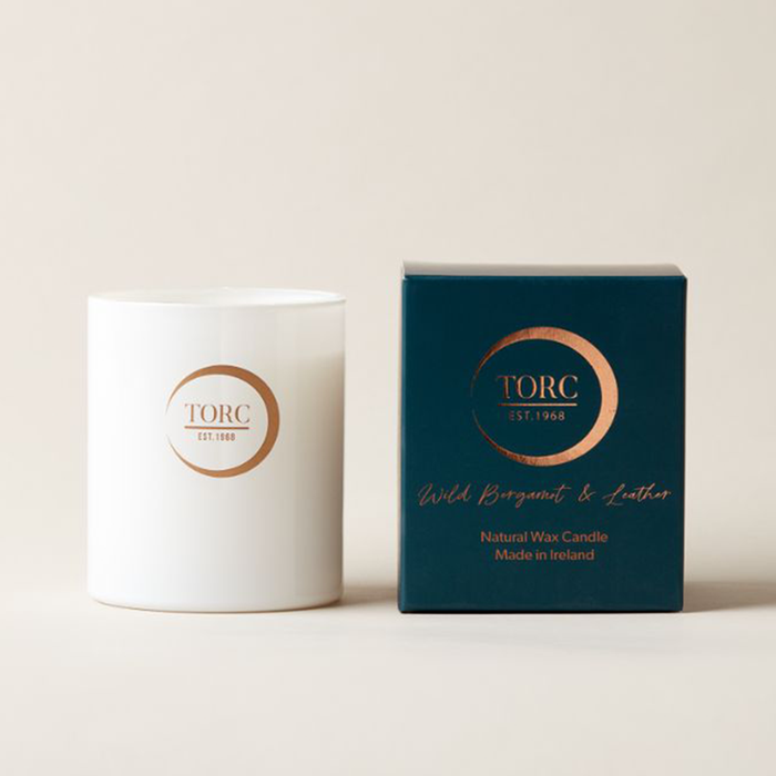 Wild Bergamot & Leather Candle by Torc