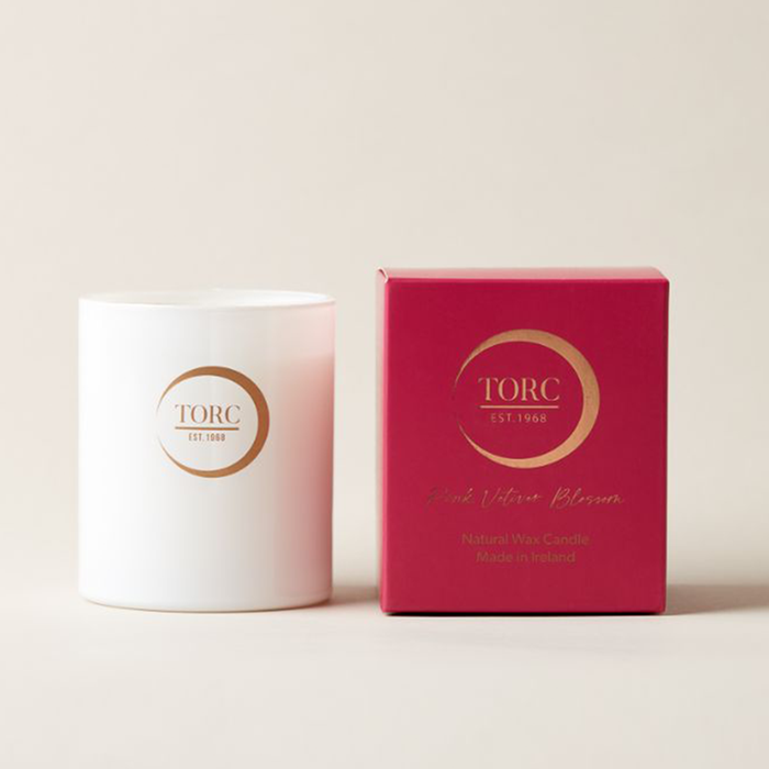 Pink Vetiver Blossom Candle by Torc