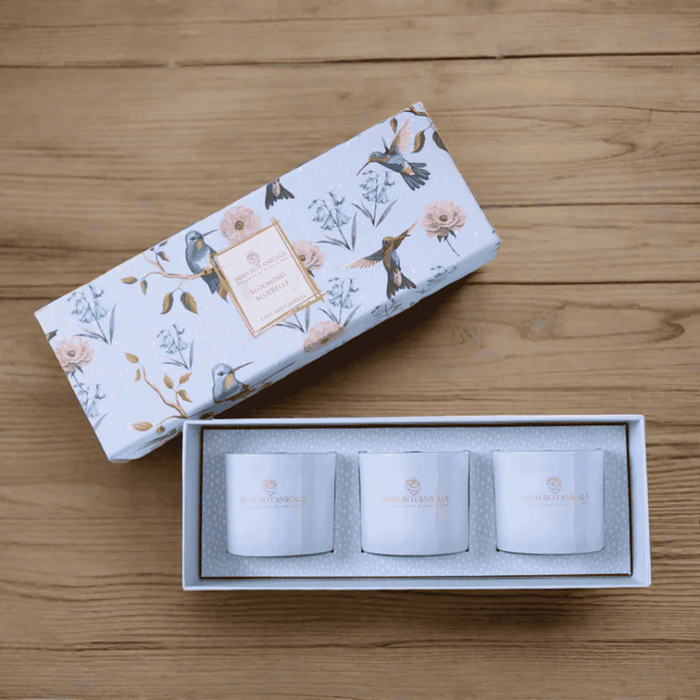 Irish Botanicals Bluebells Candle Trio